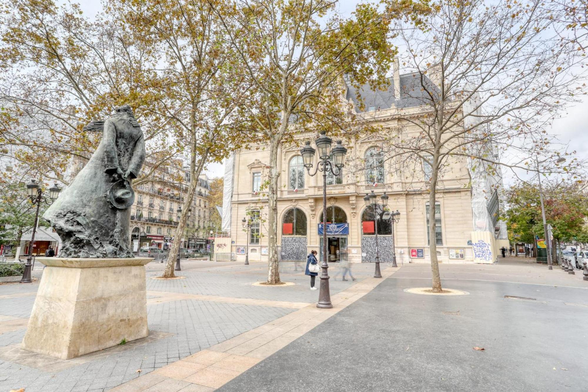 Grand Appart Spacieux Renove Paris Metro Wifi Экстерьер фото