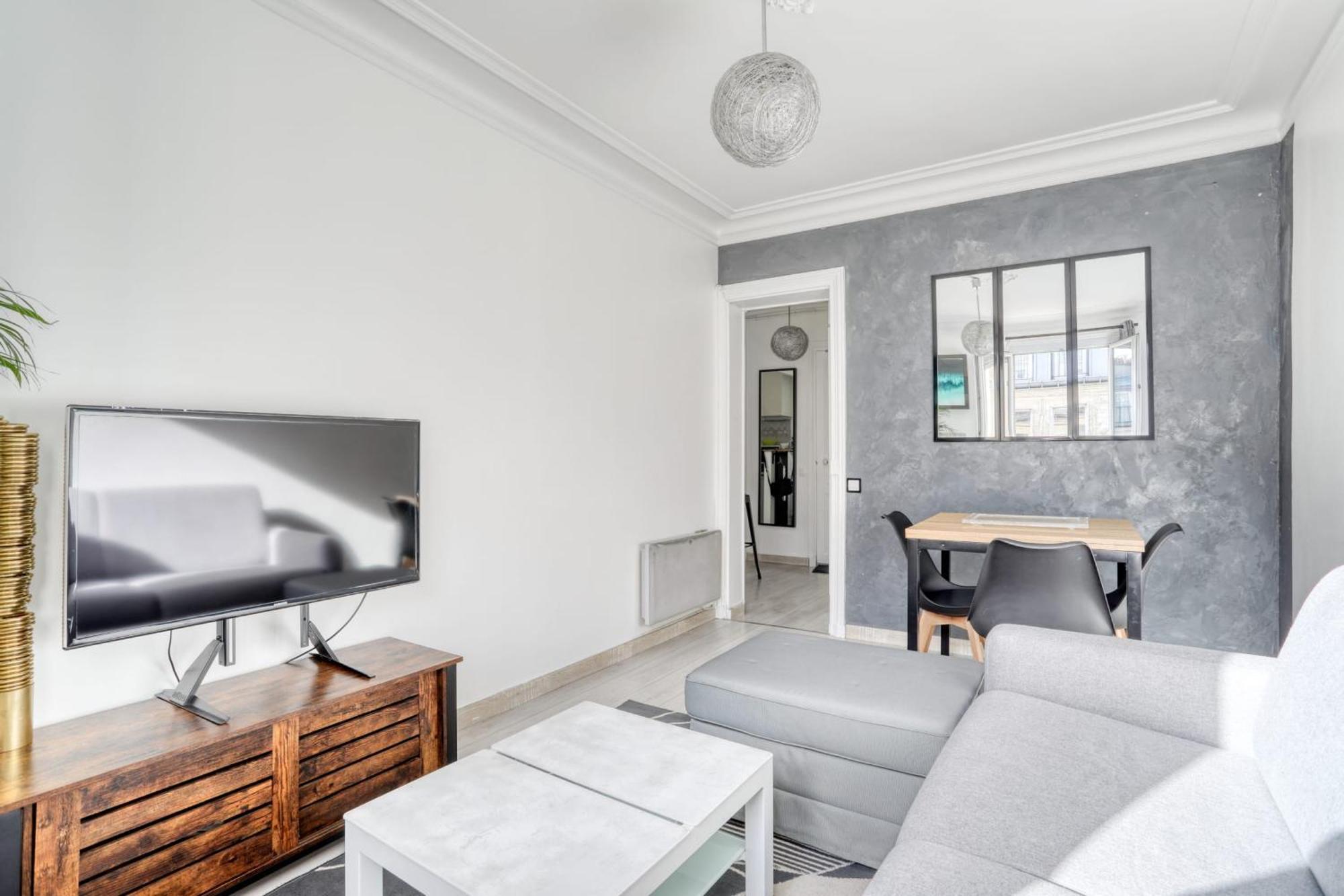 Grand Appart Spacieux Renove Paris Metro Wifi Экстерьер фото